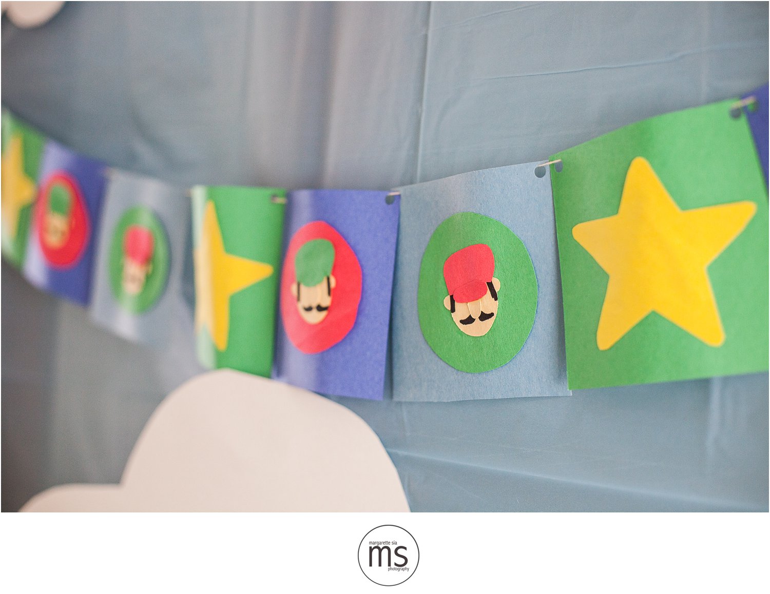 Jonathan's 7th Luigi Mario Party Dream Team Birthday Party Decorations_0009