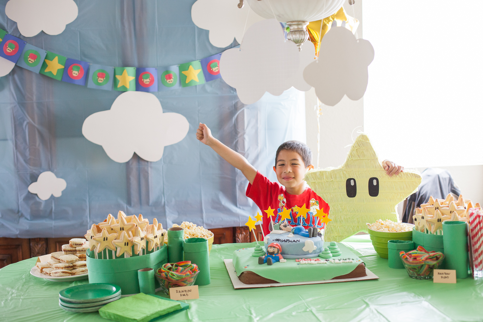 Jonathan’s Mario & Luigi Dream Team Inspired Birthday Party