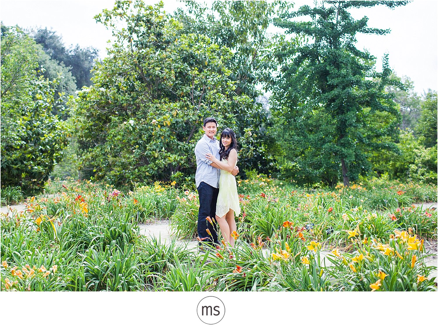 Jen & Eric Arcadia Arboretum Engagement Portraits - Margarette Sia Photography_0025