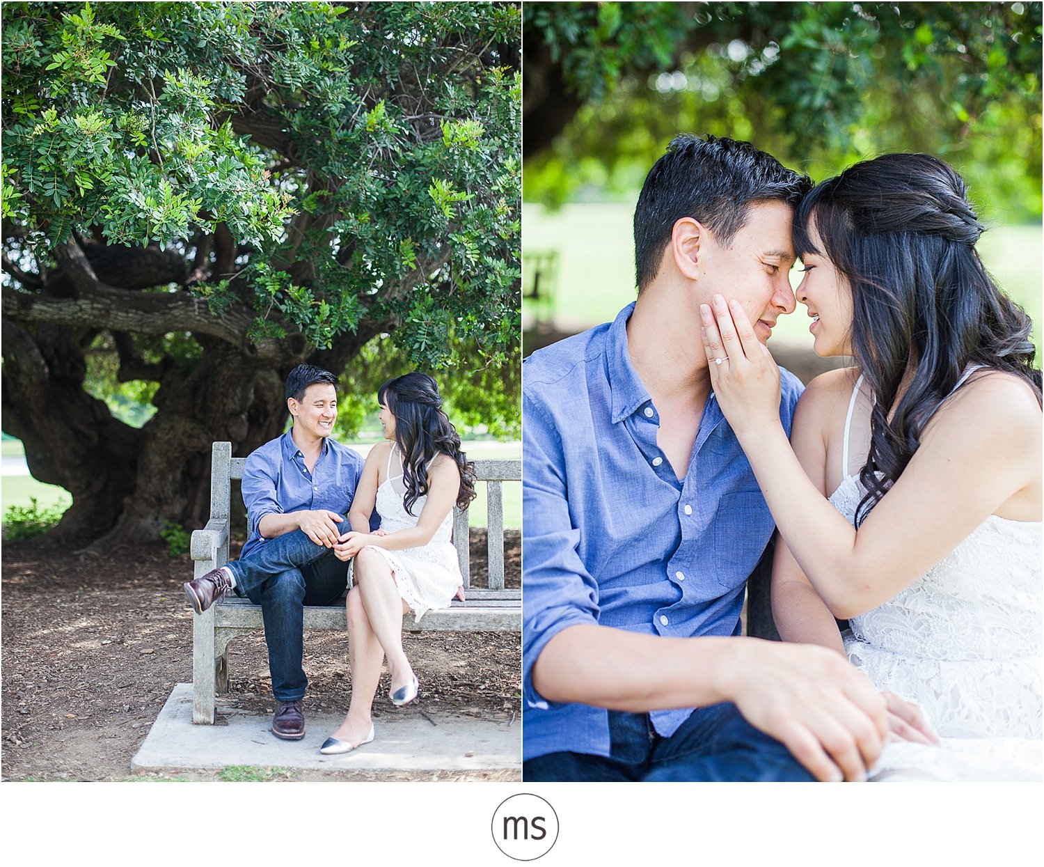 Jen & Eric Arcadia Arboretum Engagement Portraits - Margarette Sia Photography_0035