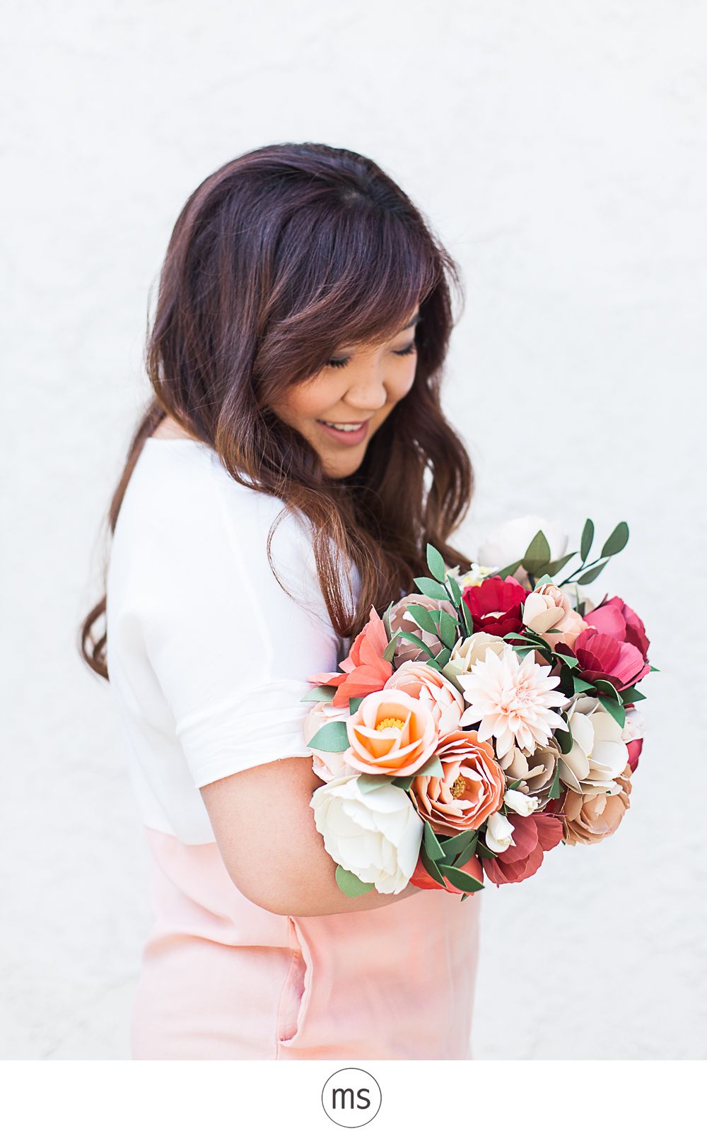 Handmade by Sara Kim Bridal Headpiece and Paper flowers - Margarette Sia Photography_0002