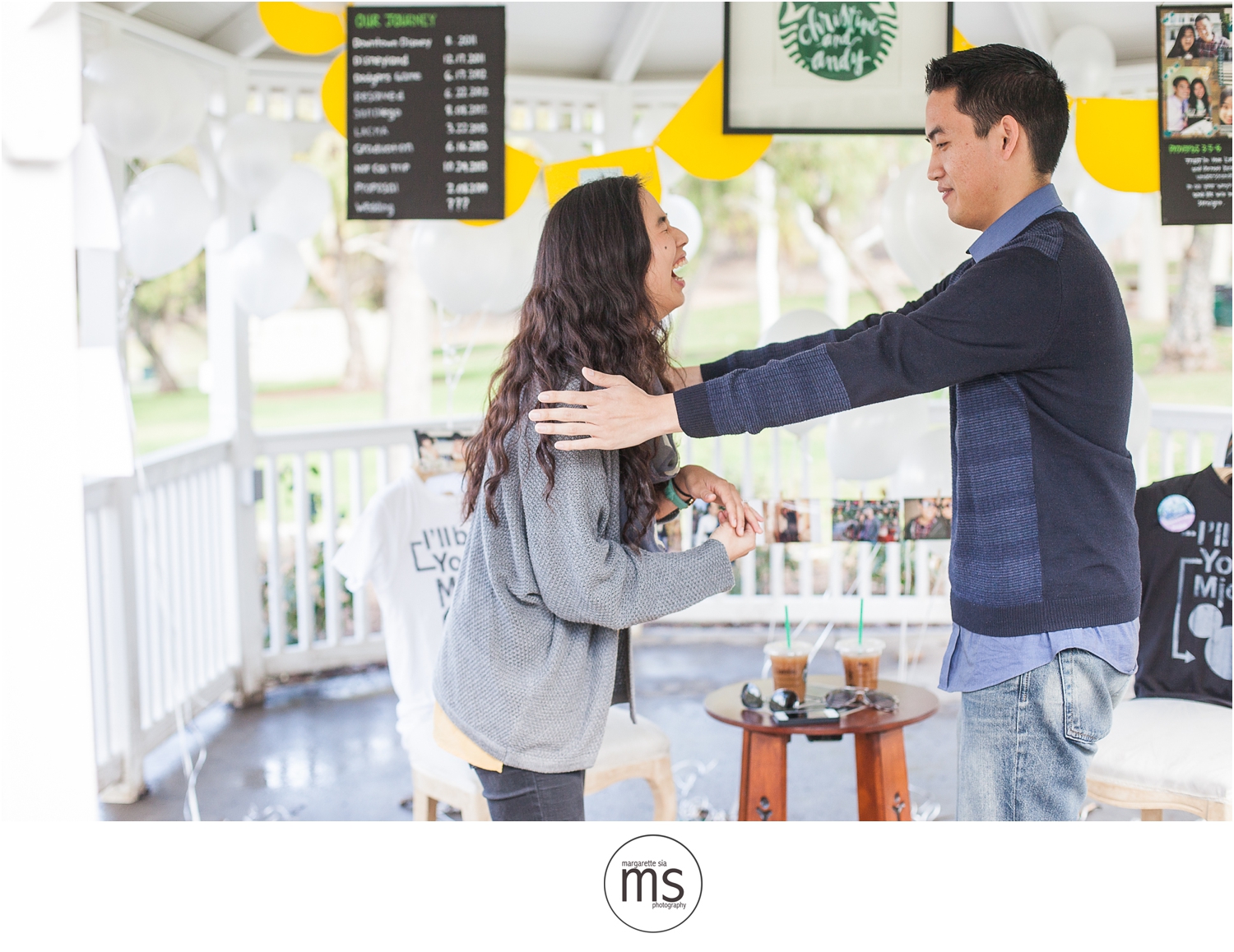 Christine Andy Starbucks Themed Proposal Shabarum Park Rowland Heights Portraits Margarette Sia Photography_0045